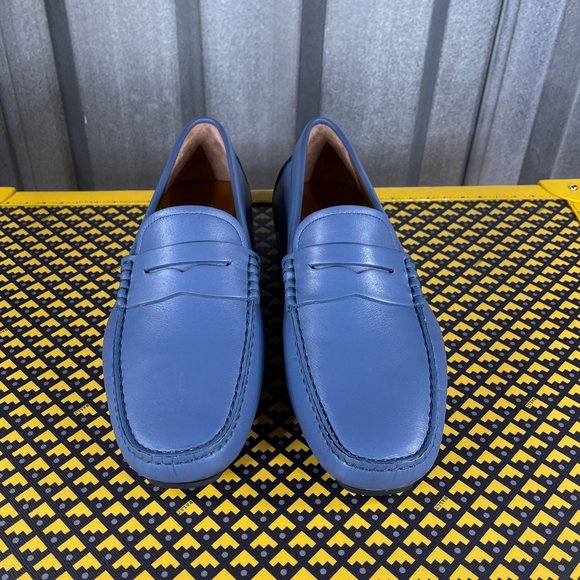 Bally Warno Jean Leather Drivers US 6 - Picture 3 of 5